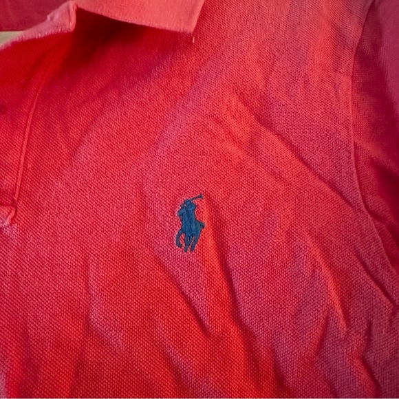 Ralph Lauren Women’s Pink Skinny Polo Shirt Size XL | Classic Fit - Picture 2 of 6
